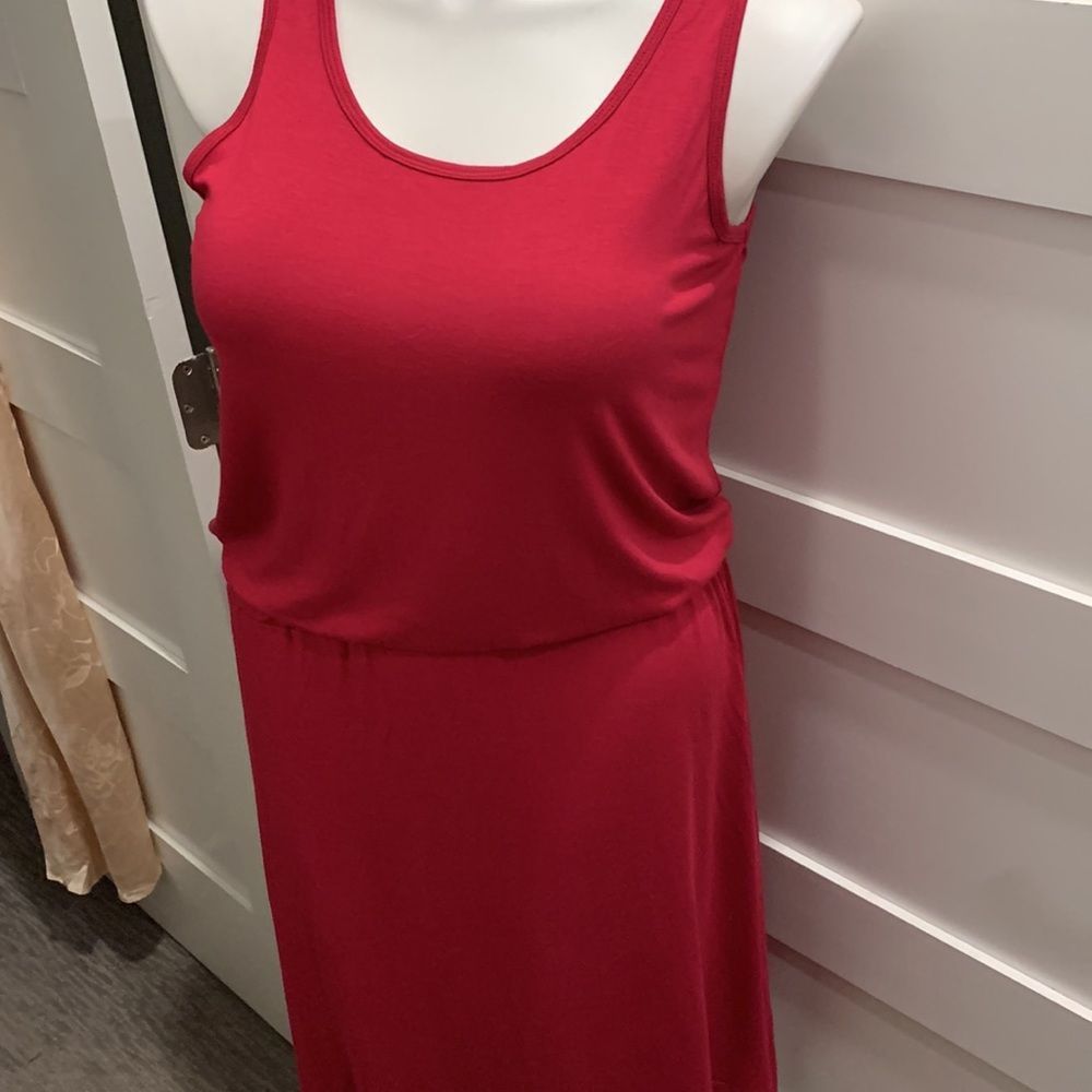 MK Pull-On Tank Sleeveless Knit Stretch Dress